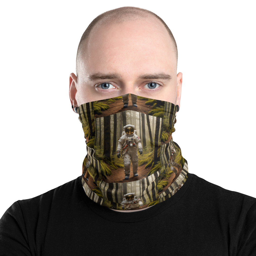 Astronout in the Forest Face Mask & Neck Gaiter