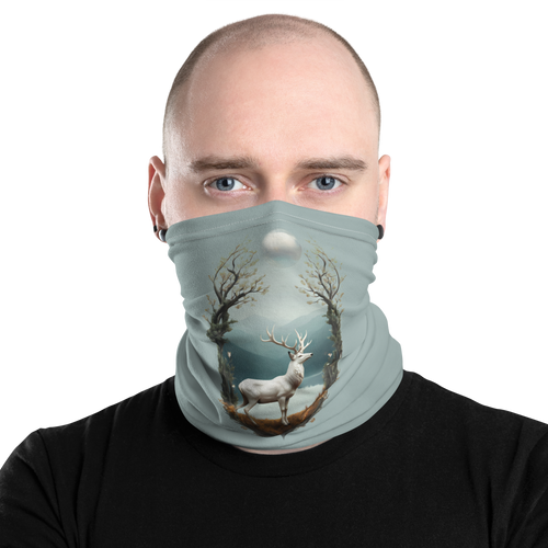 Deer By The Lake Face Mask & Neck Gaiter