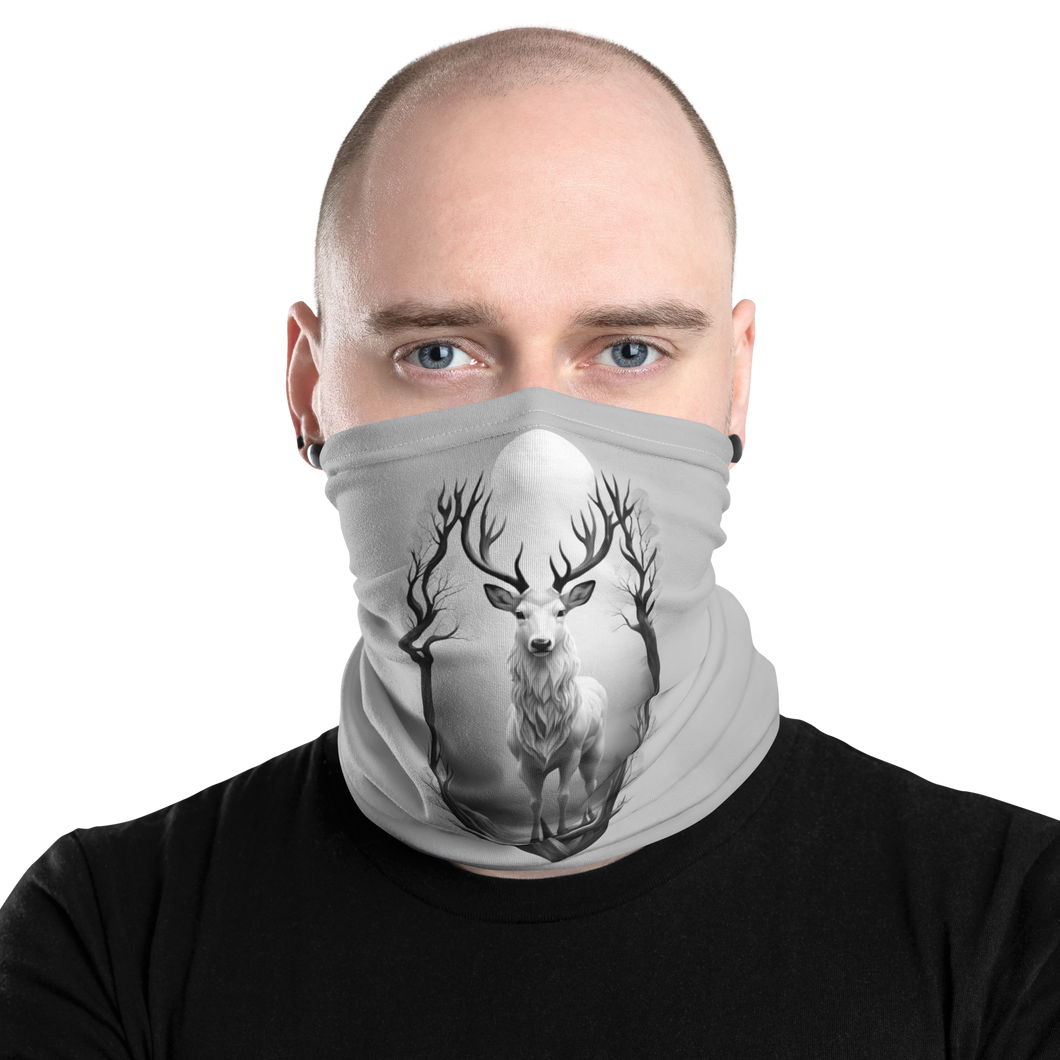 The Grayscale Deer Mask & Neck Gaiter