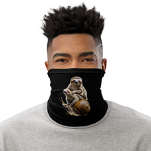 Sloth Riding A Snail Face Mask & Neck Gaiter