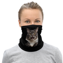 Shocked Cat Face Mask & Neck Gaiter