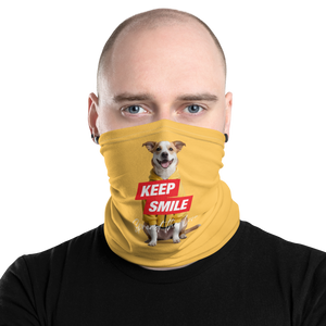 Good Boy Yellow Mask & Neck Gaiter