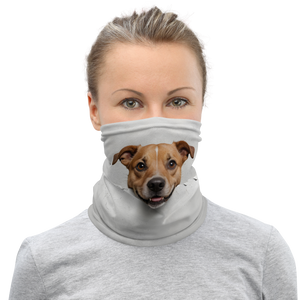 Smile Dog Peep Face Mask & Neck Gaiter