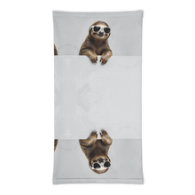 Cool Smiling Sloth Face Mask & Neck Gaiter