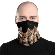 Four Cute Cats Face Mask & Neck Gaiter