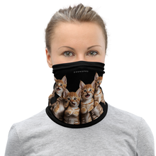 Four Cute Cats Face Mask & Neck Gaiter