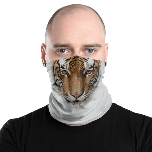 Silent Tiger Head Face Mask & Neck Gaiter