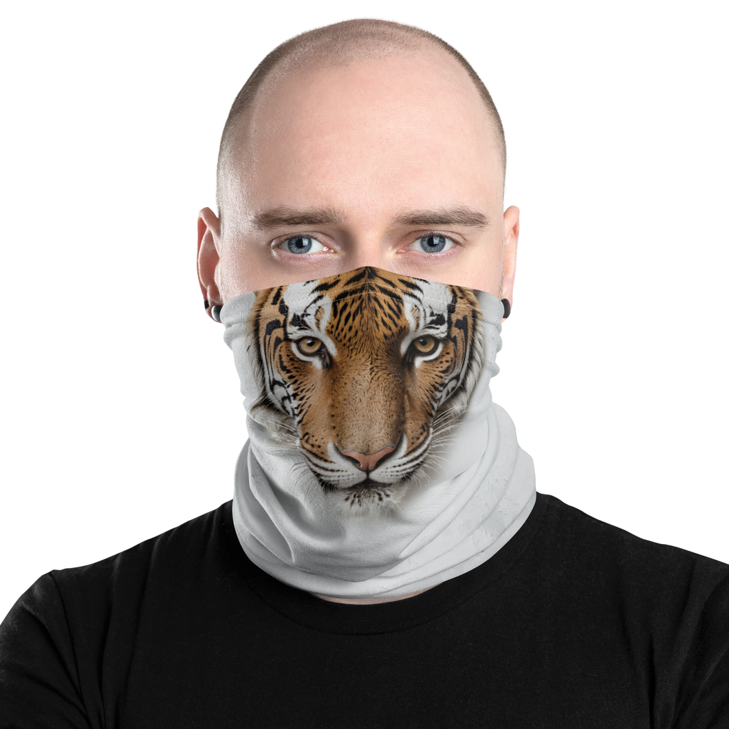 Silent Tiger Head Face Mask & Neck Gaiter