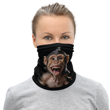 Happy Monkey Black Face Mask & Neck Gaiter