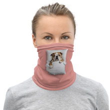 Sleeping Bulldog Face Mask & Neck Gaiter