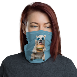 Polar Bear and Burger Face Mask & Neck Gaiter