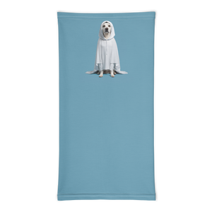 Dog in Ghost Costume Face Mask & Neck Gaiter