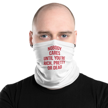 Nobody Cares (Funny) Face Mask & Neck Gaiter