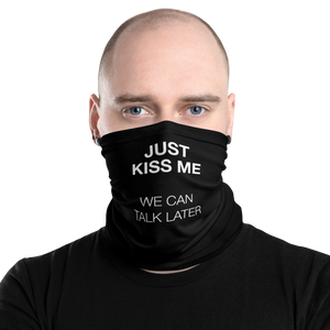 Just Kiss Me (Funny) Face Mask & Neck Gaiter