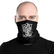 I Don't Know (Funny) Face Mask & Neck Gaiter