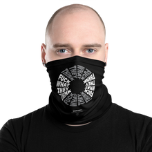 F**ck What They Think Grayscale Face Mask & Neck Gaiter