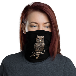 Owl Copper Art Face Mask & Neck Gaiter