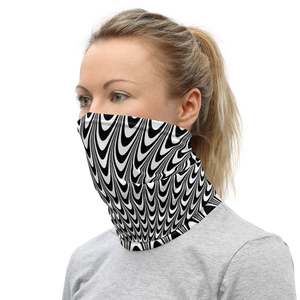 Vertigo Optical Illusion Background Mask & Neck Gaiter