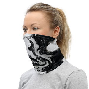 Black and White Fluid Mask & Neck Gaiter