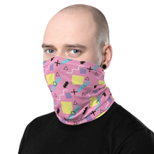 Memphis Colorful Pattern 04 Mask & Neck Gaiter