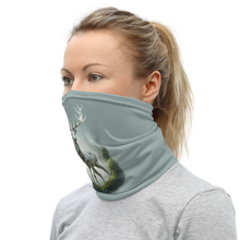 Green White Deer Face Mask & Neck Gaiter