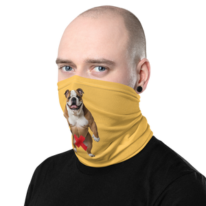 Bulldog X-Tape Yellow Mask & Neck Gaiter