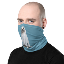 Dog in Ghost Costume Face Mask & Neck Gaiter