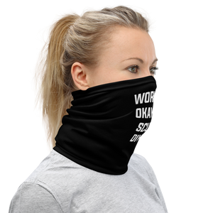 World's Okayest Scuba Diver Face Mask & Neck Gaiter