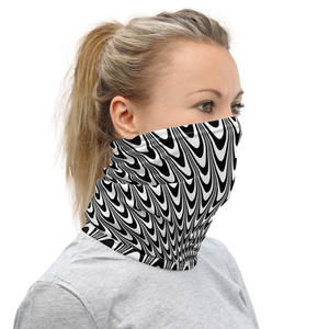 Vertigo Optical Illusion Background Mask & Neck Gaiter