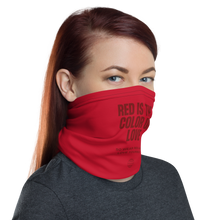 Red is the color of love Face Mask & Neck Gaiter