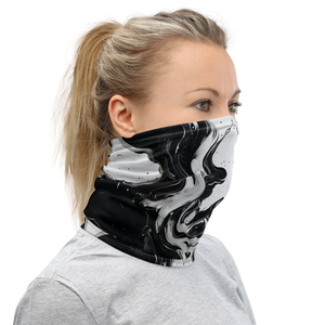 Black and White Fluid Mask & Neck Gaiter