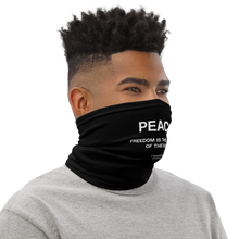 Freedom is the oxygen of the soul Face Mask & Neck Gaiter