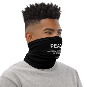 Freedom is the oxygen of the soul Face Mask & Neck Gaiter