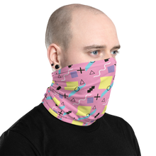 Memphis Colorful Pattern 04 Mask & Neck Gaiter