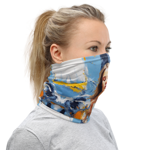 Pray & Forgive Oil Painting Mask & Neck Gaiter