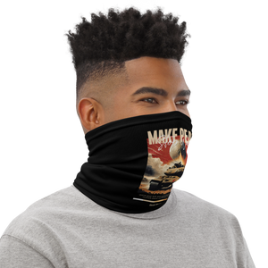 Make Peace Stop War Tank Face Mask & Neck Gaiter