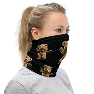 Happy Teddy Bear Face Mask & Neck Gaiter