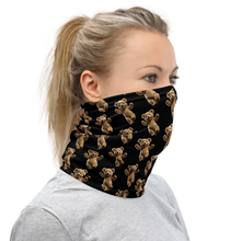 Happy Teddy Bear Pattern Face Mask & Neck Gaiter