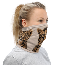 Leopard Potrait Face Mask & Neck Gaiter