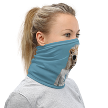 Funky White Lion Face Mask & Neck Gaiter