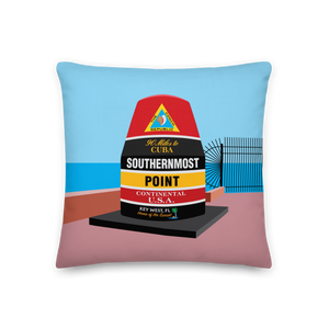 Southernmost Point Premium Pillow