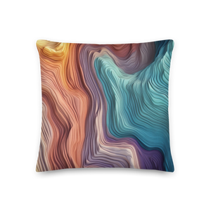 Holiday Wavy Canyon Premium Pillow