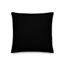 Cute But Psycho Premium Black Pillow