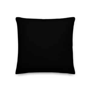 Cute But Psycho Premium Black Pillow