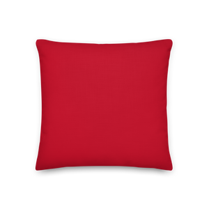 Red is the color of love Premium Pillow