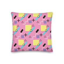 Memphis Colorful Pattern 04 Premium Pillow