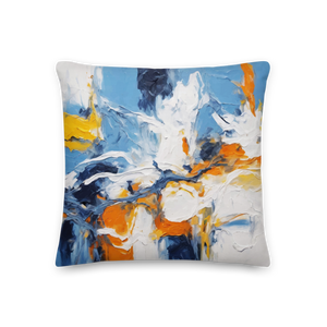 Pray & Forgive Oil Painting Premium Pillow