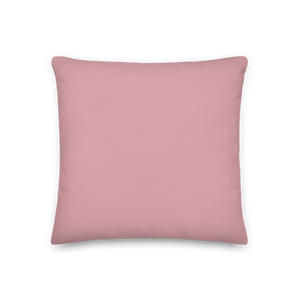 Pink Female Art Premium Pillow