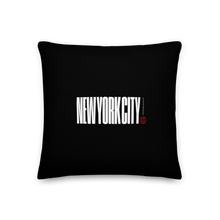 NYC Landscape Painting Premium Pillow