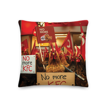 No More KFC (Chicken Demo) Premium Pillow